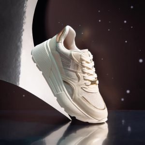 Autentica Clothes y Shoes ( Tennis - Vizzano Glamour Sneaker ( Beige Oro )