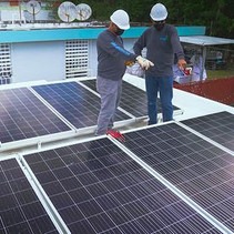 Energía eléctrica (Paneles solares)